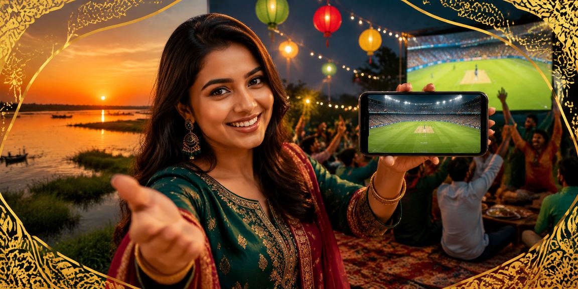 টাঙ্গুয়ার হাওরে ক্রিকেট বেটিং উপভোগ করছেন বাংলাদেশি তরুণ